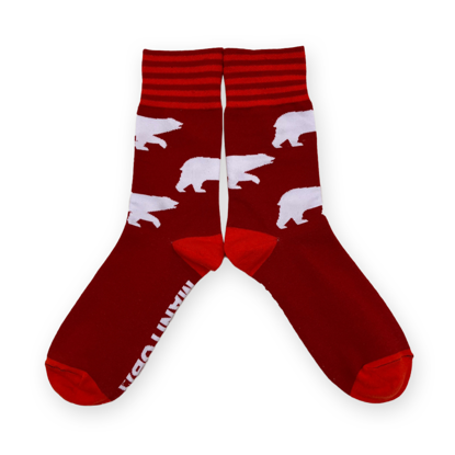 Picture of Manitoba Polar Bear Socks